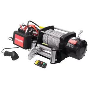 Guincho Elétrico 20000LB 9071 KG 12v para Quadriciclo Jipe Troller