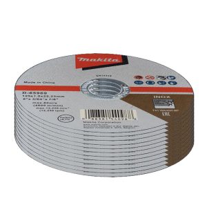 12 Discos de Corte Fino 125mm para Inox e Metal MAKITA-D6596912