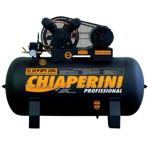 Compressor de Ar 10 Pés 150L 2CV 220V – Trifásico CHIAPERINI-CJ10BPV150L