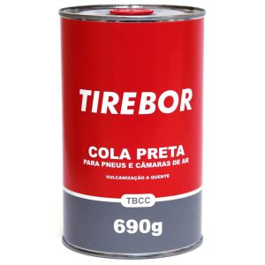 Cola Preta para Pneus e Câmaras de Ar com 690g SCHEBOR-TBCCI