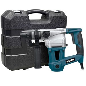 Martelete SDS Plus 26mm 3,5J 1000W 110V com Maleta WESCO-WS3161K