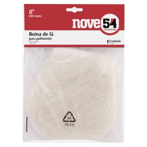 Boina de Lã Sintética para Polimento 8 Pol. NOVE 54-3599300008