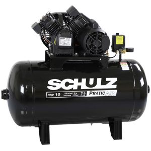 Compressor de Ar Pratic Air 2HP 10 Pés 93L 220V SCHULZ-CSV10/100
