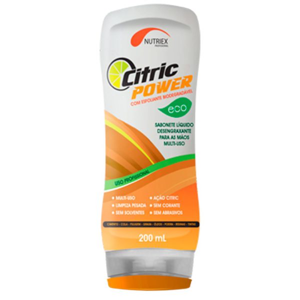 Sabonete Líquido Desengraxante Esfoliante 200ml NUTRIEX-260778