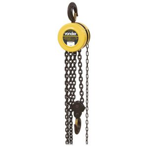 Talha Manual 1 Toneladas com Corrente 3 Metros VONDER-6143010030