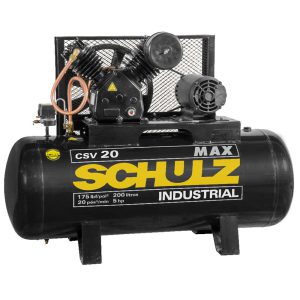 Compressor de Ar Max CSV 20 Pés 200L 5HP 220/380V – Trifásico SCHULZ-9229241-0