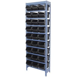 Estante Porta Componentes com 27 Caixas Preta Nr. 5 NOCRAM-NE275P