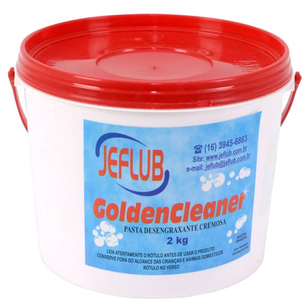 Pasta Cremosa Desengraxante Golden Cleaner 2Kg JEFLUB-850000002003