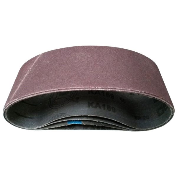 Cinta de Lixa em Tecido 75x533mm Grão 120 com 4 Unidades CONVERTEX-2010000009390