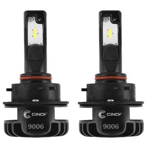 Par de Lâmpadas Automotiva Super LED Plus HB3 e HB4 32W 6.500K CINOY-YN-LS9006P