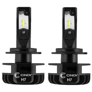 Par de Lâmpadas Automotiva Super LED Plus H7 32W 6.500K CINOY-YN-LSH7P