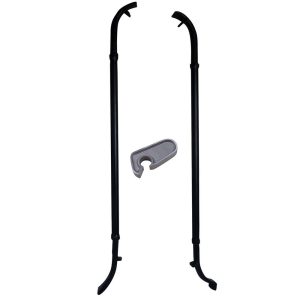 Conjunto Espátulas Truck Preta para Montar e Desmontar Pneus sem Câmara FORTG-CAR-54/PRETO