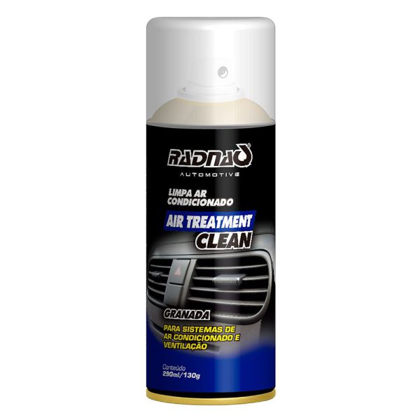 Limpa Ar Condicionado Air Treatment Clean Spray Carro Novo 290ml RADNAQ-RQ6023-01