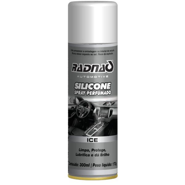 Silicone Spray Perfumado Ice 300ml/ 170g RADNAQ-RQ6233-01