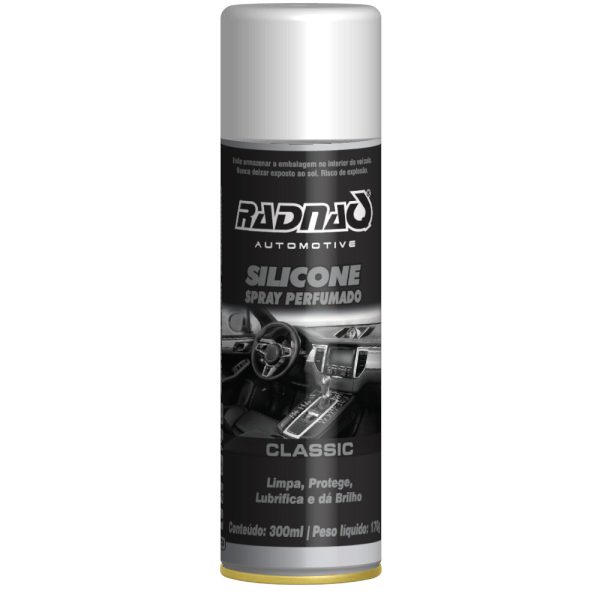 Silicone Spray Perfumado Classic 300ml/ 170g RADNAQ-RQ6234-01
