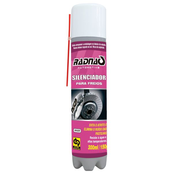 Silenciador para Freios Spray 300ml/ 150g RADNAQ-RQ6025-01S