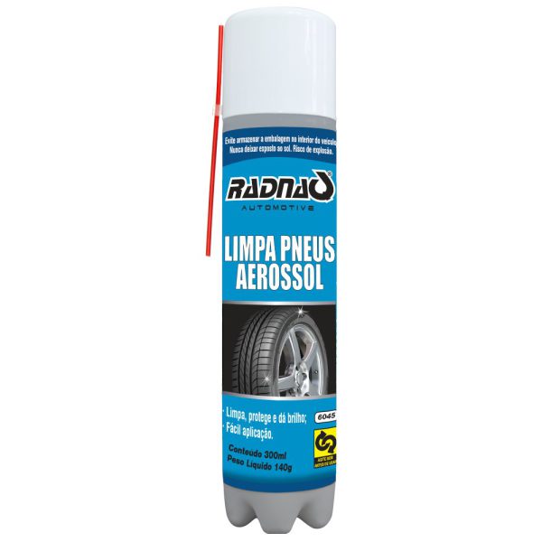 Limpa Pneus Aerossol 300ml/ 140g RADNAQ-RQ6045-01S