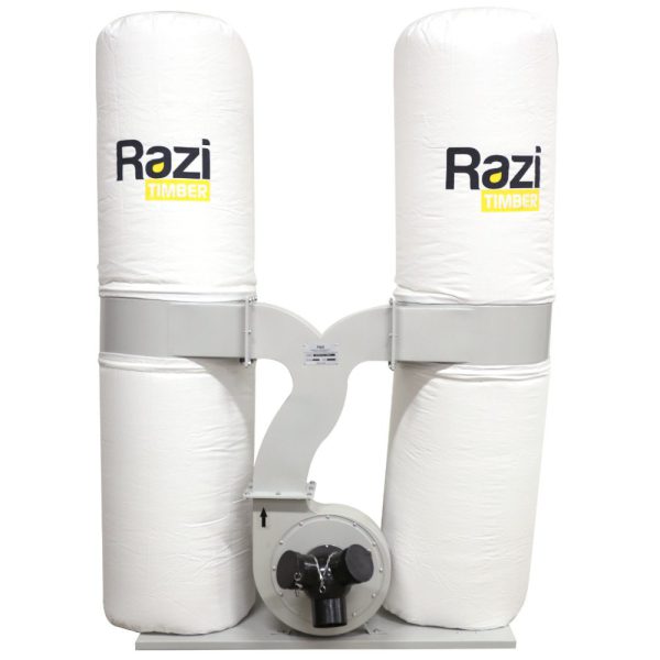 Coletor de Pó 307L com 2 Reservatórios 3CV 220V RAZI-RZ-CPT3M2