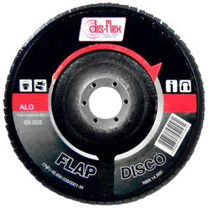 Disco Flap Prata Grão 60 115 x 22mm DISFLEX-09006