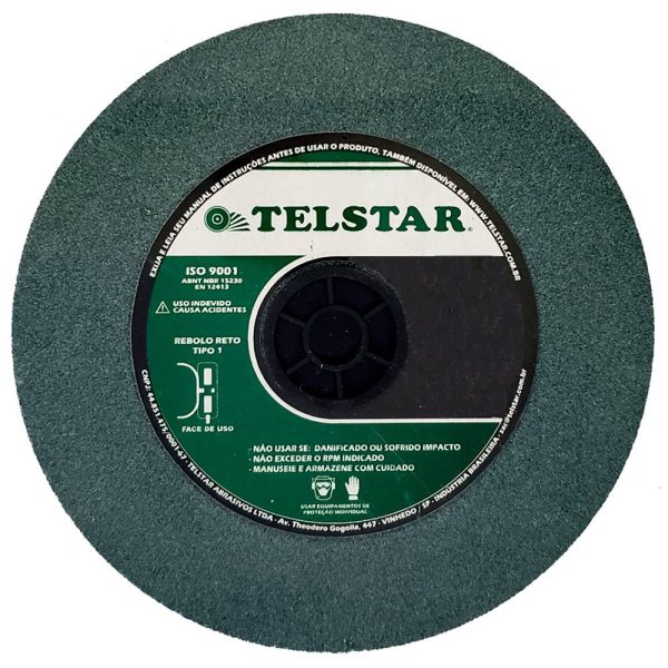 Rebolo Reto T1 GC120 6 x 1/2 x 1.1/4 Pol. TELSTAR-308010