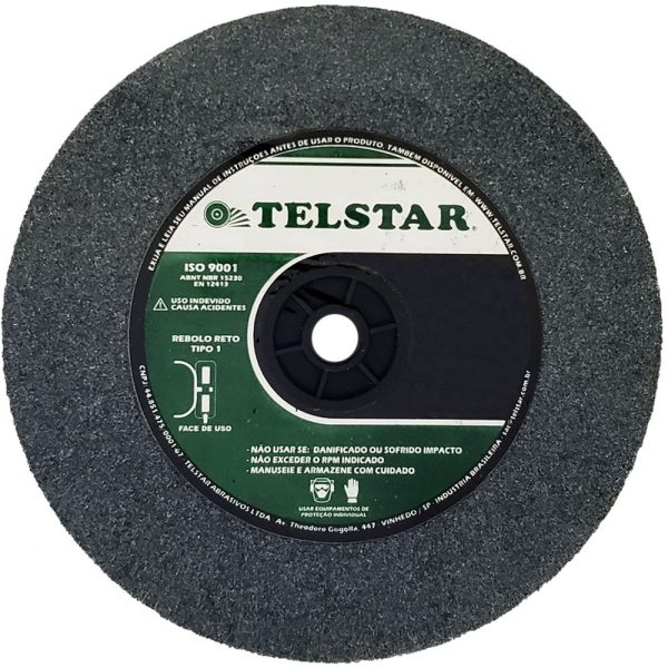 Rebolo Reto T1 A80 6 x 1/2 x 1.1/4 Pol. TELSTAR-308025