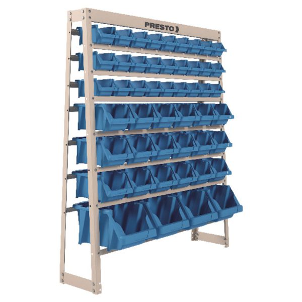 Kit Estante Gaveteiro com 49 Gavetas Azuis Nr. 3, 5 e 7 PRESTO-43016