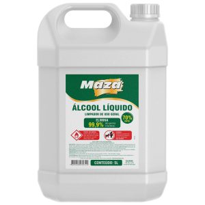 Álcool Liquido Higienizador 70% 5 Litros MAZA-26633