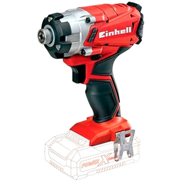 Chave de Impacto TE-CI18LI 1/4 Pol. 18V Brushless sem Bateria e Carregador EINHELL-4510030