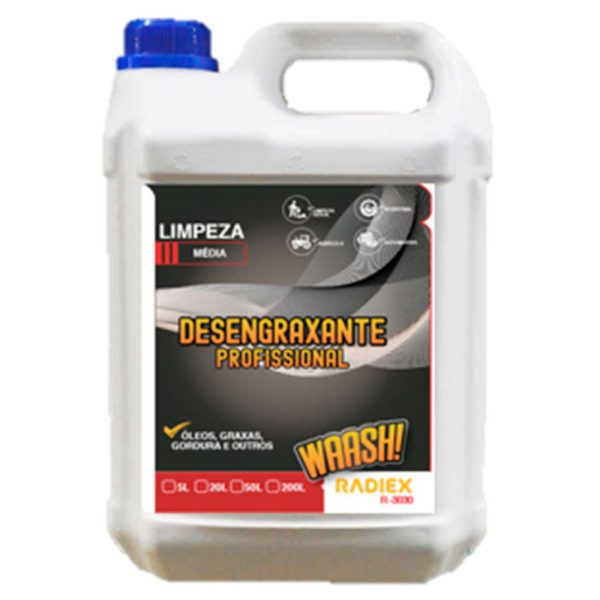 Desengraxante Alcalino para Chassi 5 Litros RADIEX-R-3030