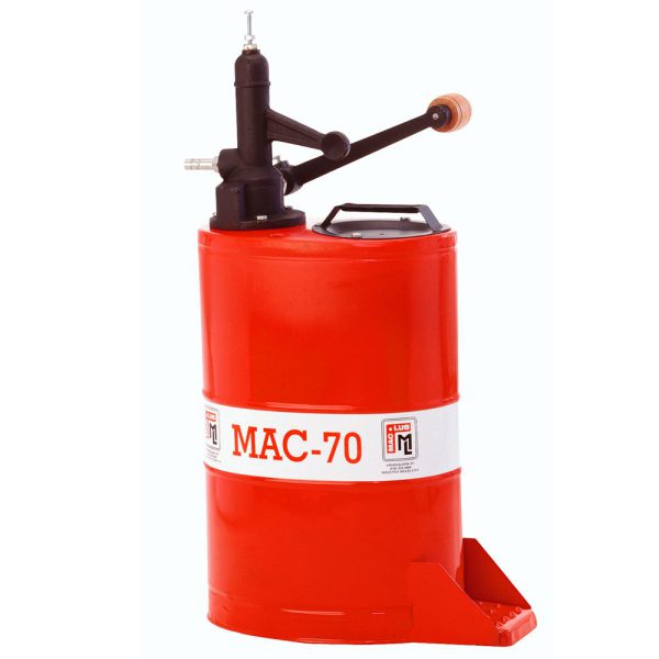 Bomba Manual Rotativa MAC-70 para Óleo de Cambio e Diferencial 18 Litros MAC LUB-ML00700000