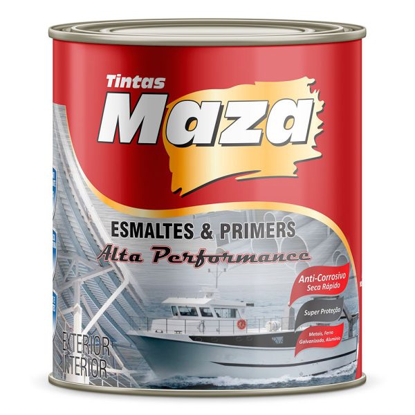 Primer Acabamento Anticorrosivo Cinza Claro 900ml MAZA-1381