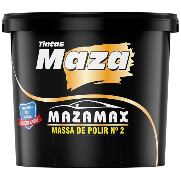 Massa de Polir à Base Água Nr. 02 500g MAZA-24641