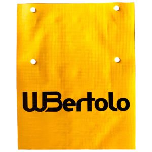 Bandeirola Amarela de Sinalização 35 x 25 cm WBERTOLO-BWBA