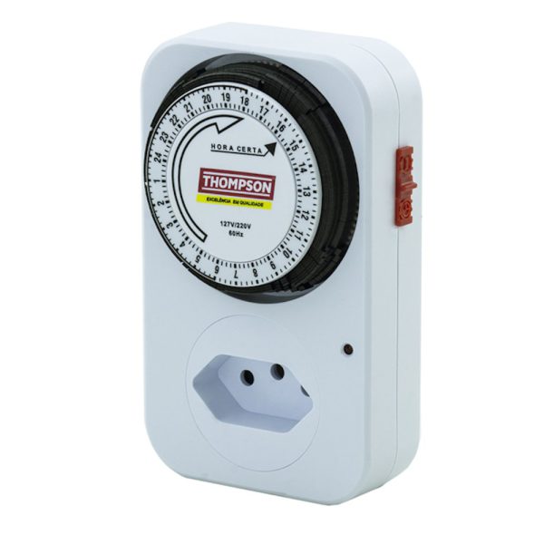 Timer Analógico Bivolt de Tomada THOMPSON-1581