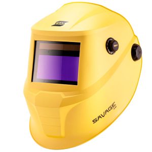 Máscara de Solda Automática Savage A40 Amarela Profissional Com Regulagem Ton 9 à 13 ESAB-742089