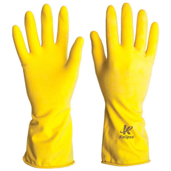 Luva Multiuso Látex Ligth Amarela Tamanho P KALIPSO-T07-P-020451