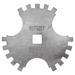 Chave de Garras 24 Dentes com Encaixe 1/2 Pol. para Porca do Diferencial dos Veículos Chevrolet KITEST-KF-175