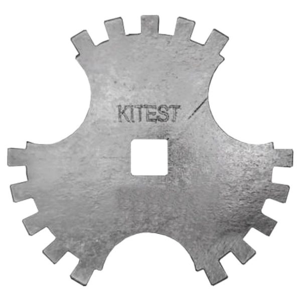 Chave de Garras 24 Dentes com Encaixe 1/2 Pol. para Porca do Diferencial dos Veículos Chevrolet KITEST-KF-175