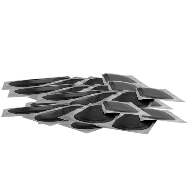 Remendo Preto V-302 Oval 120 x 60 para Câmaras de Ar 25 Unidades VULCABRAS-1332