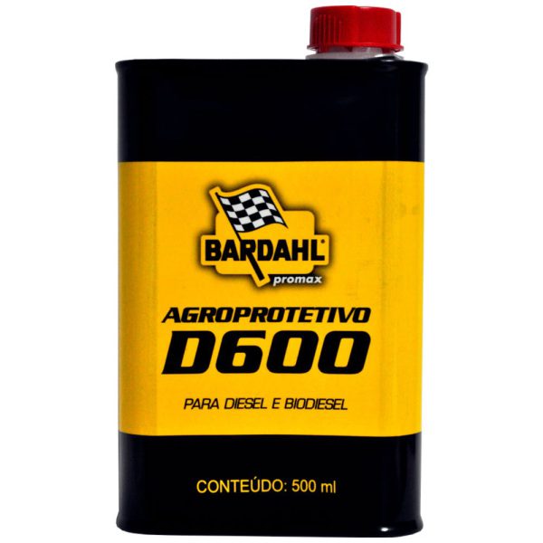 Agroprotetivo D600 para Tratamento Diesel e Biodiesel 500 ml BARDAHL-425546