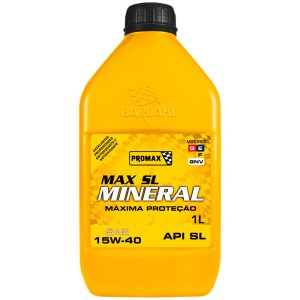 Óleo para Motor Max SL Mineral 15W-40 1 Litro PROMAX-424983