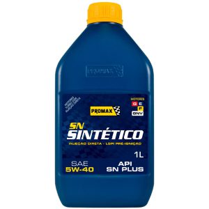 Óleo para Motor SN Sintético 5W-40 1 Litro PROMAX-430483