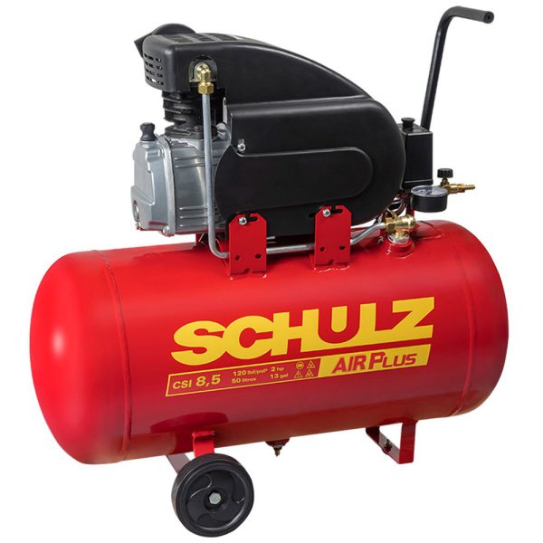 Motocompressor de Ar Air Plus 8,5 Pés 50L 2HP 220V SCHULZ-CSI-8,5/50