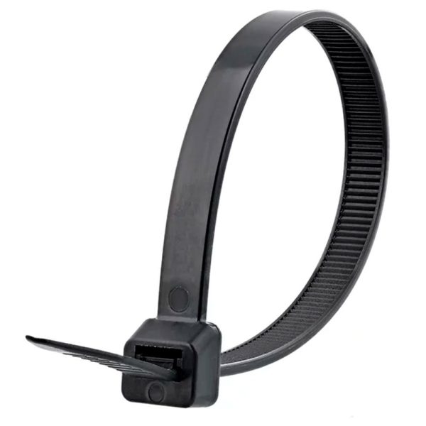 Abraçadeira de Nylon Preta 200 x 3,6 mm 100 Unidades FERRARI-AFF3170017