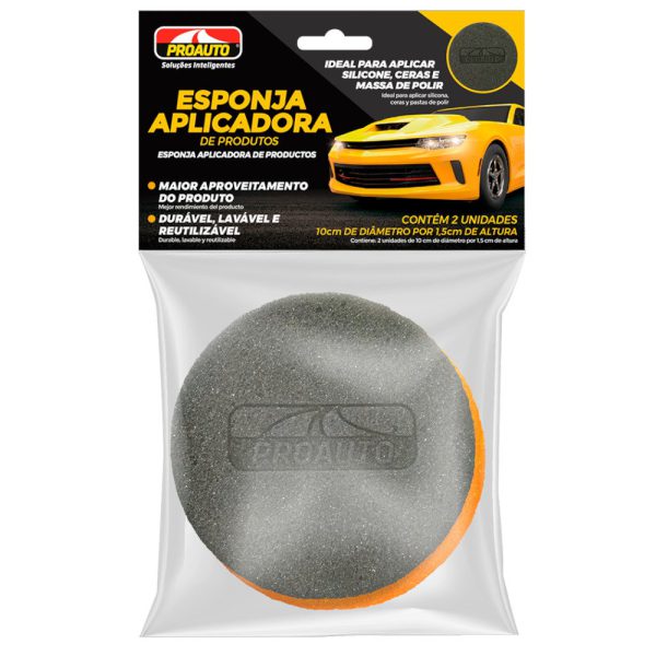 Esponja Aplicadora de Produtos 2 Unidades PROAUTO-20944