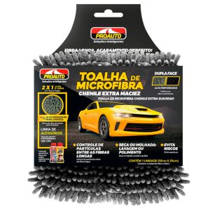 Toalha de Microfibra Chenile PROAUTO-10892