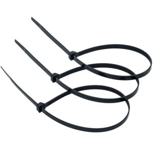 Abraçadeira de Nylon Preta 7,6 x 400 mm com 50 Unidades THOMPSON-786