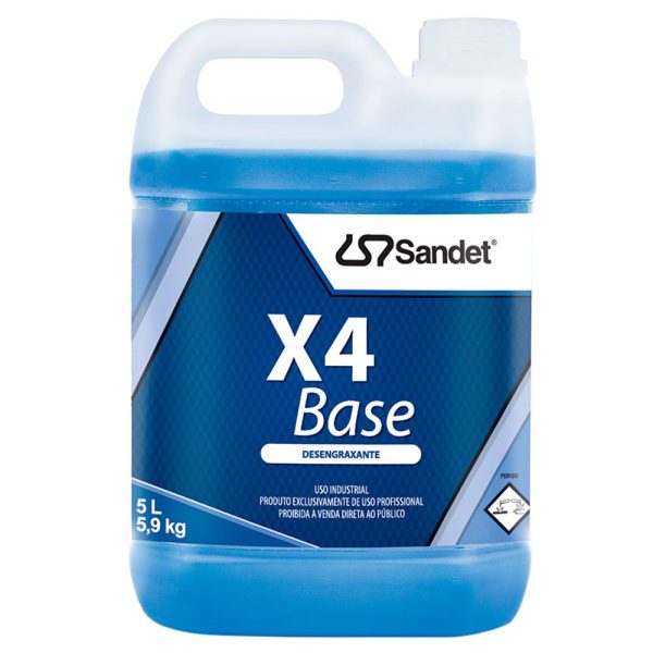 Desengraxante X4 Base 5 Litros SANDET-10200810