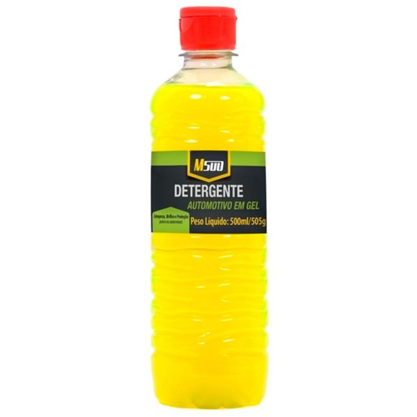 Detergente Automotivo M500 em Gel 500ml BASTON-DETERG/GEL