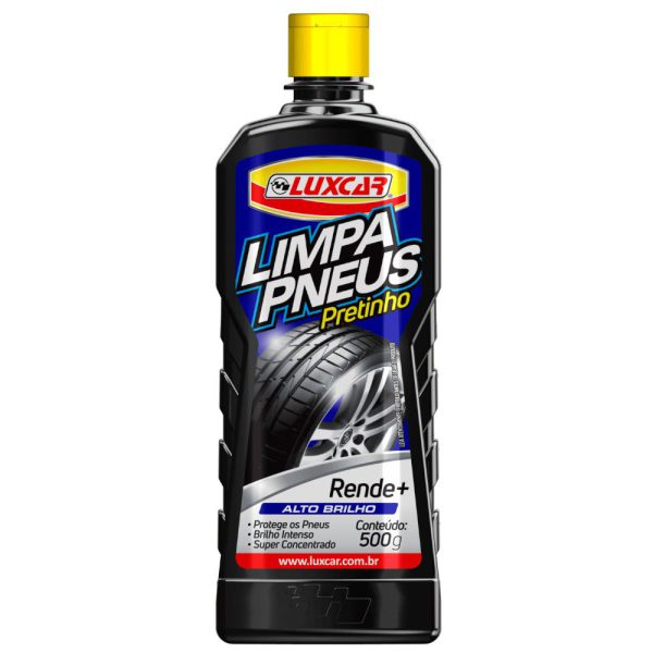 Limpa Pneus Pretinho Alto Brilho 500g LUXCAR-4264